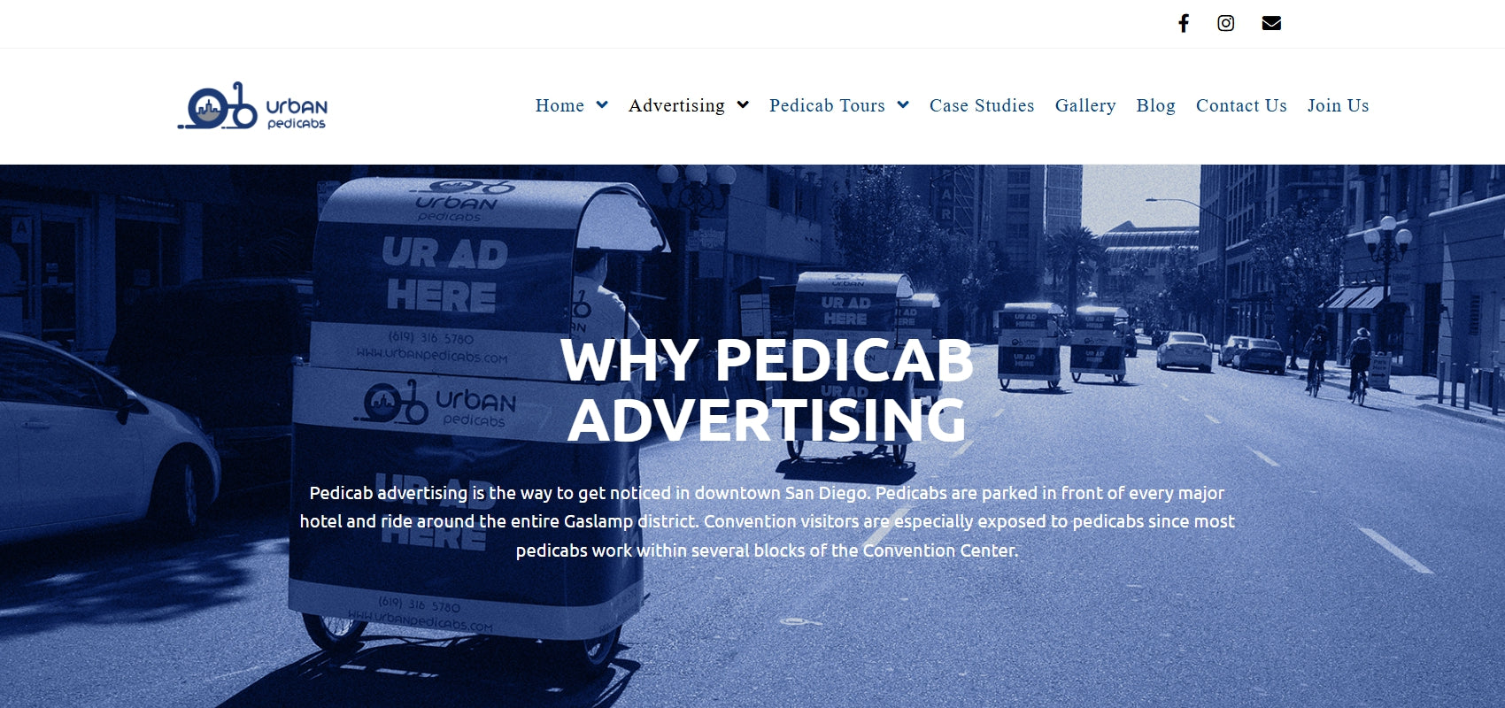 Urban pedicabs